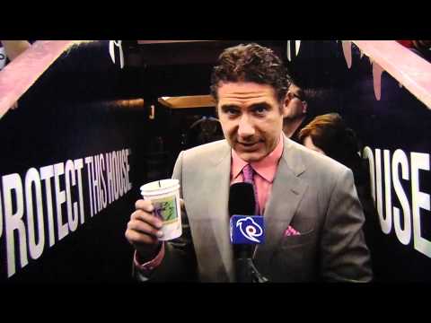 Gene Principe Colby Armstrong Waffle - Oilers vs Leafs 12-14-2010