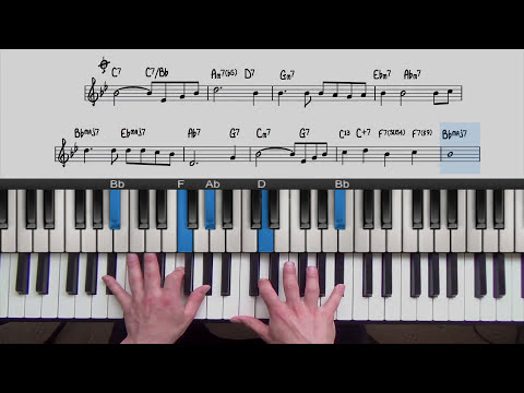 Jazz Piano Lesson: My Foolish Heart | PianoGroove.com