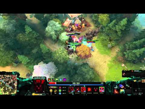 Dota 2 - Shadow Fiend Ulty + Patch 6.86 Aghanim's Scepter