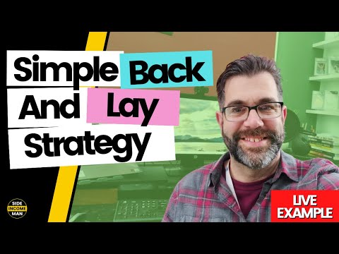 Simple Back And Lay Bet Strategy - £5 Per Day Method | Sports Trading For Beginners