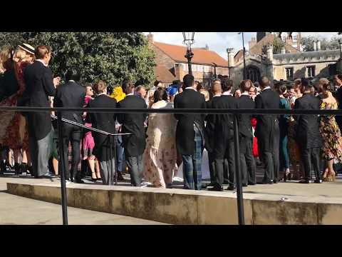 Ellie Goulding Wedding - York Minster (ft Katy Perry, Orlando Bloom, James blunt & the Royals)