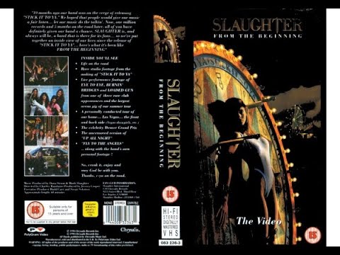 Slaughter ‎– From The Beginning / video documentary 1991