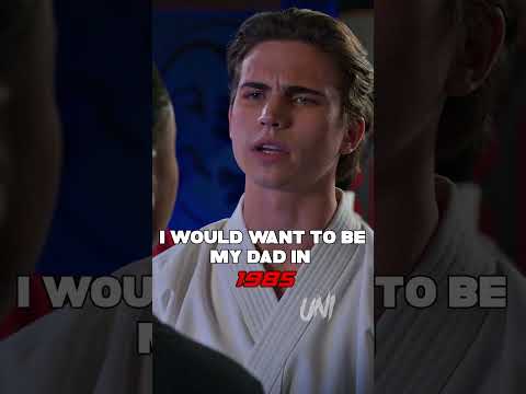 Robby Keene x Johnny Lawrence (My Dad 1985 Edit) #shorts | #cobrakai