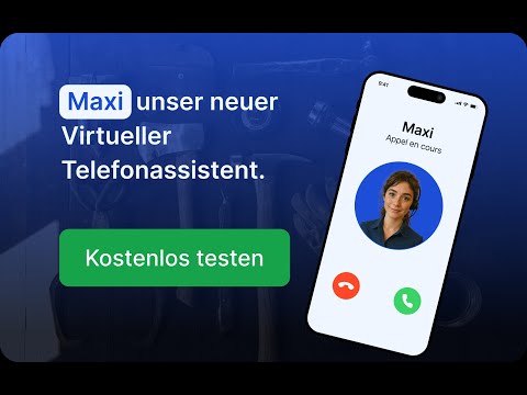 Frag Maxi - Die KI Telefon Assistentin für Handwerker. Ein live Anrufbeispiel.