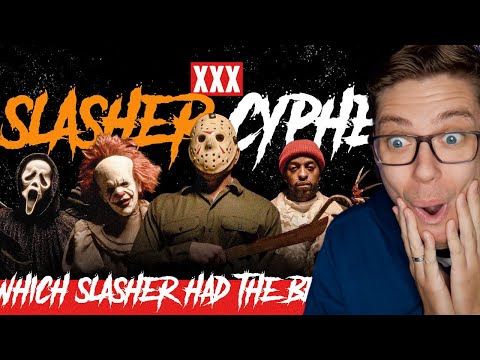 Reacting To The SLASHER CYPHER (Greatest RAP EVER!!!!)