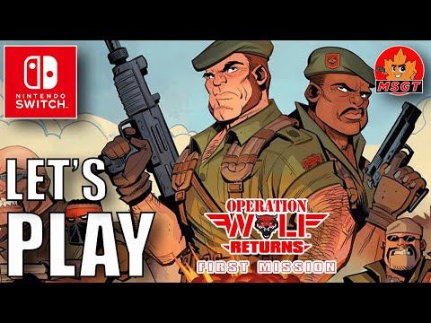 FULL GAME OPERATION WOLF RETURNS: FIRST MISSION On Nintendo Switch Performance Review And Gameplay
