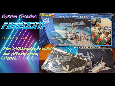 Space Station Freedom Build Tutorial. Part I: Building the Ultimate Space Station.