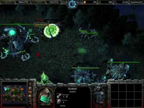 Space vs Hopestar - Part 1 - Warcraft 3 English Commentary