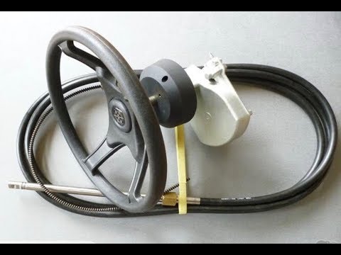 HOW TO INSTALL BOAT STEERING SYSTEM