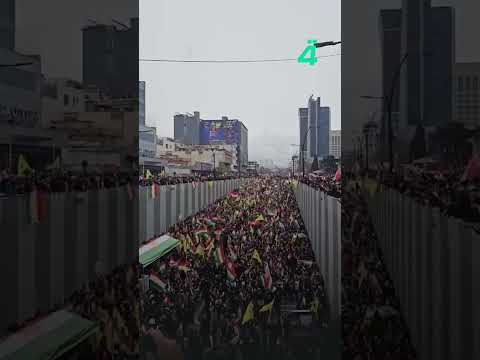 تظاهرات في السليمانية دعماً لكرد سوريا 