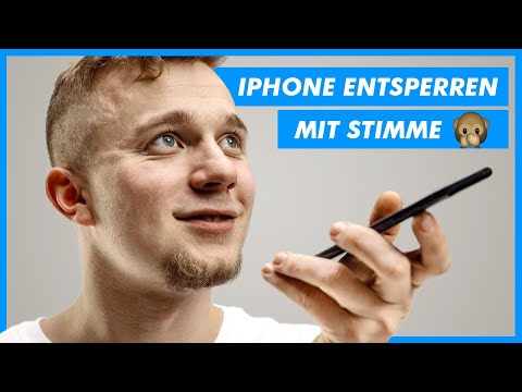 Unlock iPhone with voice and without code - Even with a mask ✅