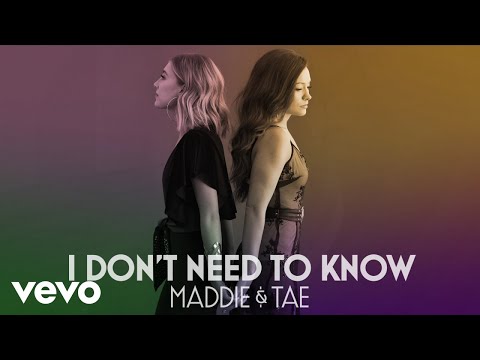 Video thumbnail for I Don’t Need To Know