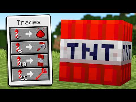 Minecraft but you can Trade with Blocks