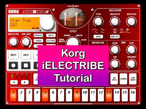 Korg iELECTRIBE Tutorial 2022 - Experimental & Ambient -  Still Brilliant - Demo for the iPad
