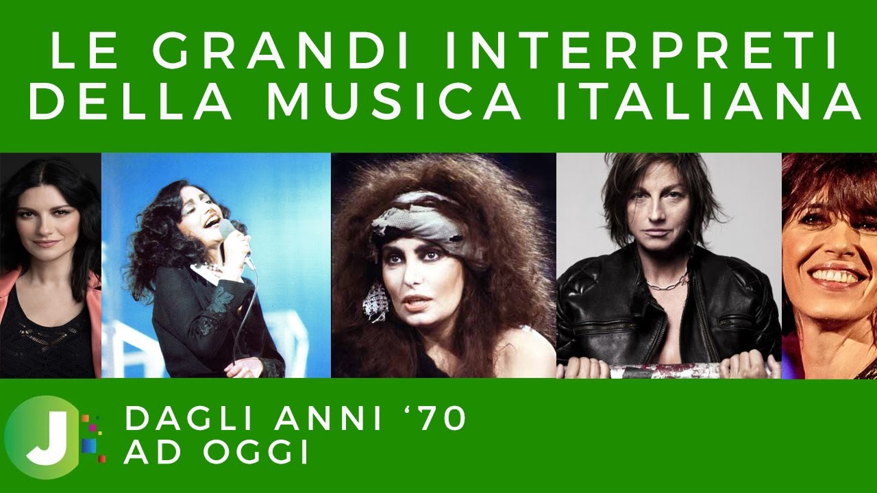 Le GRANDI INTERPRETI della MUSICA ITALIANA | Grandi Successi Dagli Anni '70 Ad Oggi