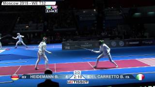 Moscow 2015 WE WorldChampionships T32 08 red Del Carretto B ITA vs Heidemann B GER