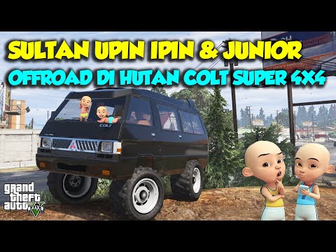 SULTAN UPIN IPIN OFFROAD PAJERO SPORT HUTAN COLT 4X4 TURBO TOP - GTA V MOD UPIN & IPIN SPESIAL