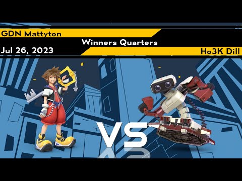 Xeno303 W.Quarters - Mattyton (Sora) vs Dill (ROB Default) - Smash Ultimate