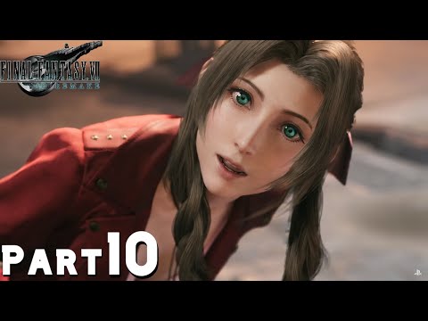 FINAL FANTASY 7 REMAKE Walkthrough Gameplay Part 10 - AERITH  (FF7 REMAKE)