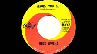 1965 Buck Owens - Before You Go (#1 C&amp;W hit)