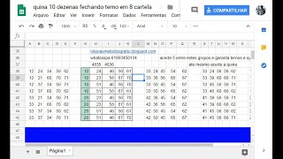 QUINA PALPITES DE GRUPOS AO 4835-4836