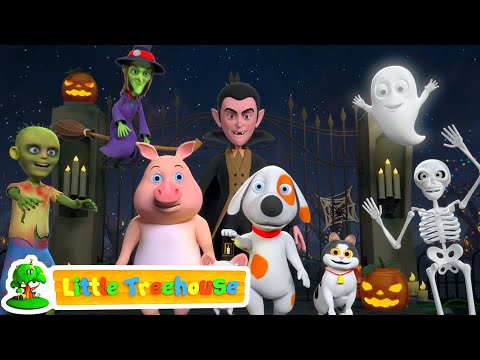 Halloween Songs | Kindergarten Nursery Rhymes | Compilation Of Videos For Kids by Little Treehouse