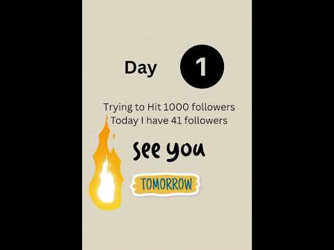 Day 1 trying to hot 1000 followers #techno #remix #dance #rave #house #ernährung #facts