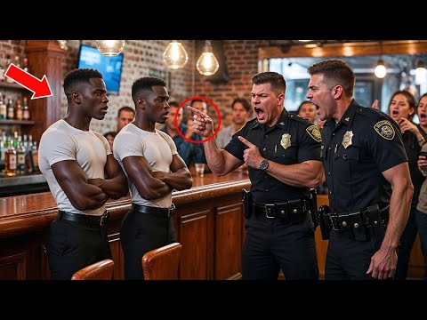 Black Twins Threatened By Cops In Bar, Not Knowing One Is CAPTAIN And The Other COMMANDER SEALS