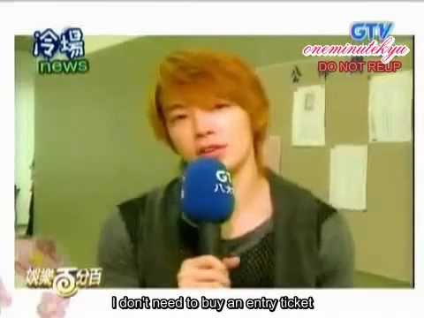 ENGSUB 110511 Siwon cannot stand Donghae