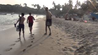 preview picture of video '4_Унаватуна_пляж Шри Ланка_ТатиЛанка_Танюшка Курчина_06.01.2014'