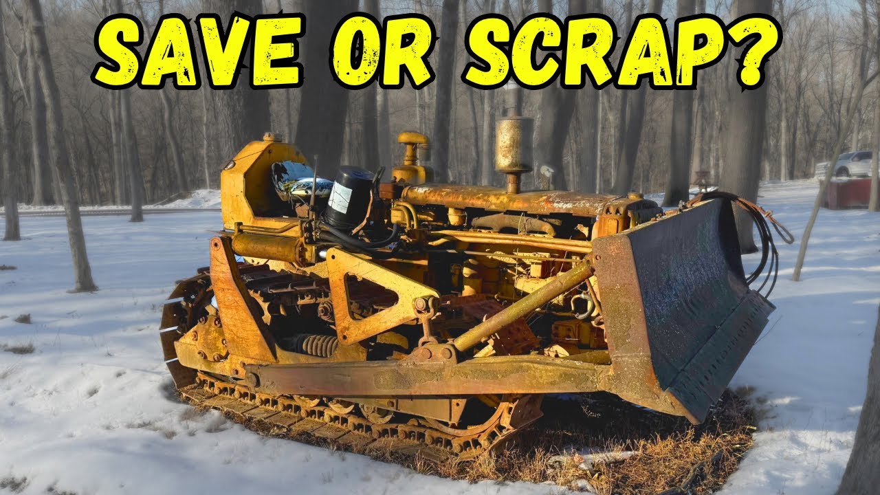 1952 Caterpillar D4 Dozer, Sitting 10+ years! (Will it Run!??)