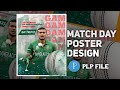how to make match day poster design in pixelLab 🔥 🚨Free PLP Off-help #pixellab #logo #cricket