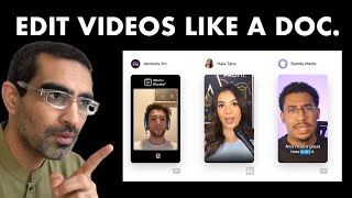 How To Edit Videos With AI Like A Text Doc (Descript Agent Underlord)