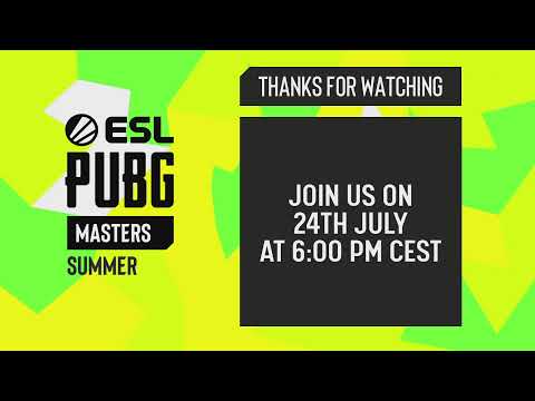 ESL PUBG Masters: Summer – Lower Bracket: Day 2