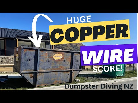Dumpster Diving The Most Copper Wire I Have EVER Found!!