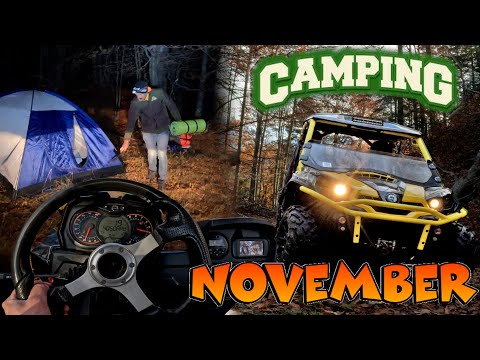TWO SPECTACULAR NOVEMBER DAYS IN THE WILDERNESS 🍁 | Camping & Off-Road Adventure 🌄🐕