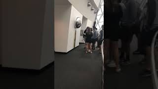 KID ON FIELD TRIP BREAKS MIRROR IN MUSEUM!