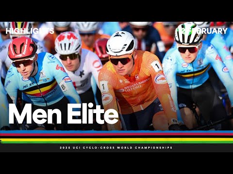 Men Elite Race highlights | 2025 UCI Cyclo-cross World Championships