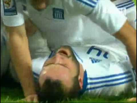 Ukraine - Greece 0-1 Dimitirious Salpiggidis goal 18/11/2009 HD