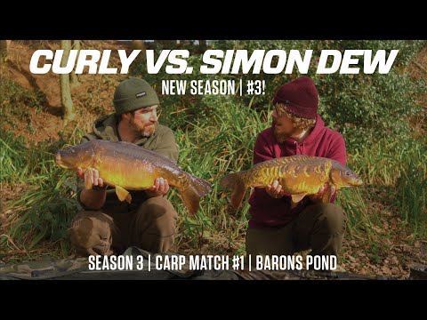 SEASON 3! Curly VS Simon Dew | Carp Match #1 | Barons Pond