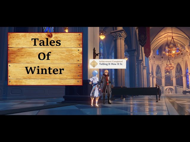 Genshin Impact How To Complete Tales Of Winter Quest
