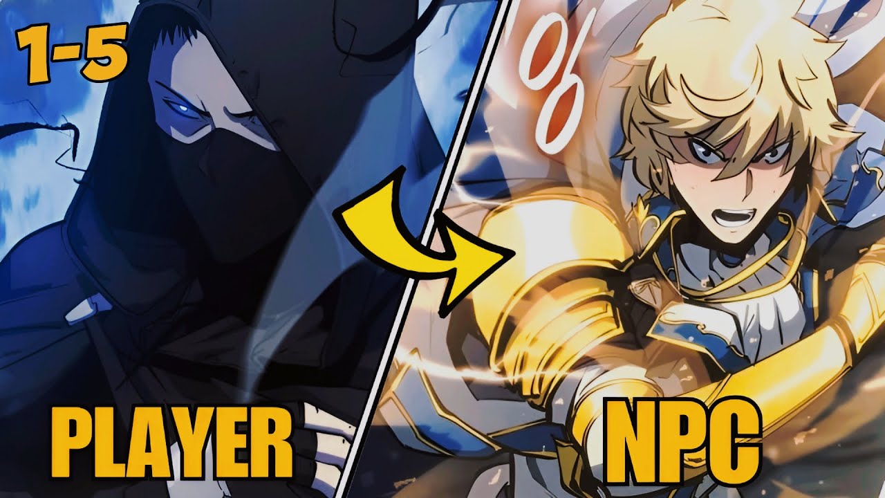 [1-5] Top PLAYER Died and Becomes NPC to KILL his Killers | Manhwa Recap