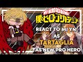 Pro Heroes React To M Y N As Tartaglia Childe As New Pro Hero Gacha Club Mha X Genshin