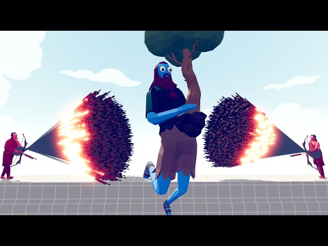 2x GOD FIREWORK ARCHERS vs EVERY BOSS - Totally Accurate Battle Simulator TABS