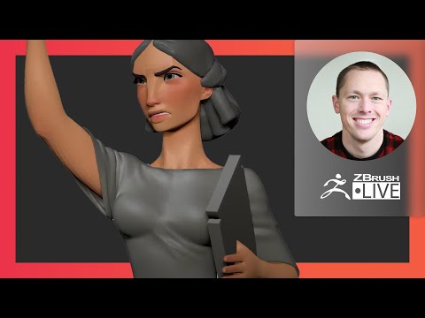 No Spare Time with SMAARTIST - Stephen Anderson - ZBrush 2021.7