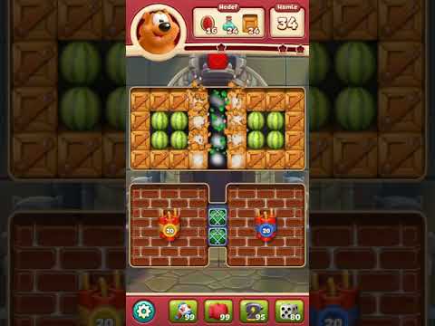 Toon Blast Level 2824 - No BOOSTERS ??!! 🌛 🌞 🌜