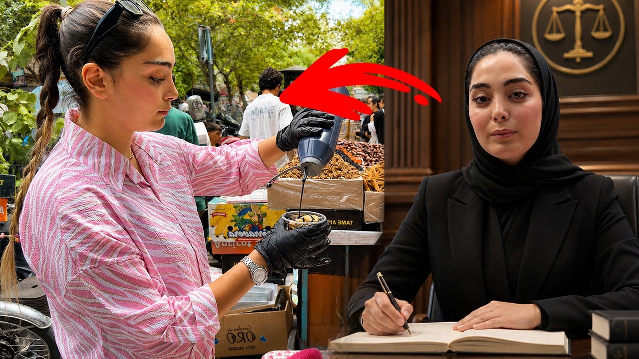 She Studied Law Now She Sells Street Food in Iran