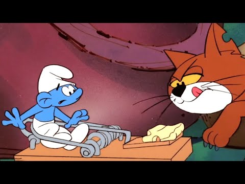 Feline Frenzy ???? | The Smurfs - Remastered edition | Cartoons For Kids