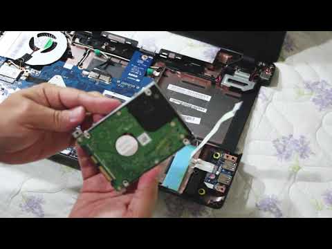 Disassemble replacement HDD Laptop Acer Aspire E5 571 32EG  E5 531 series