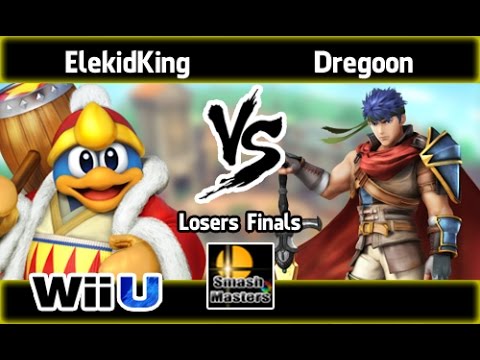 SmashMasters 4 - LOSERS FINALS - AHIX | ElekidKing (Dedede) VS TCON | Dregoon (DarkPit, Ike, Corrin)